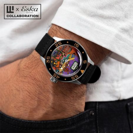 Montre Eska Amphibian 250 "Cœur de Paris"