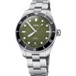 Montre Oris Divers Date Green 01 733 7795 4057-Set