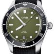 Montre Oris Divers Date Green 01 733 7795 4057-Set