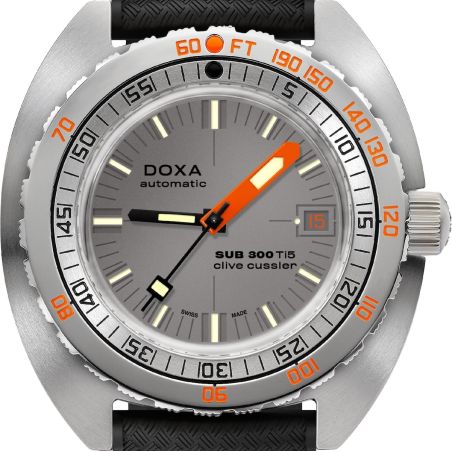 Montre Doxa SUB 300 Ti5 Clive Cussler
