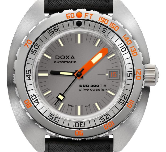 Montre Doxa SUB 300 Ti5 Clive Cussler