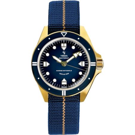 Montre Yema Navygraf Marine Nationale 400th Anniversary YMHF1591MN-GG