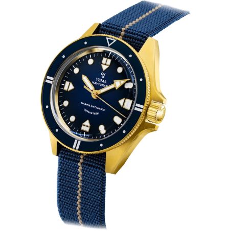 Montre Yema Navygraf Marine Nationale 400th Anniversary YMHF1591MN-GG