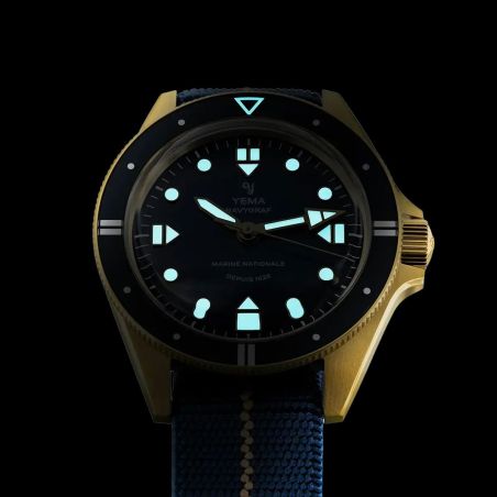 Montre Yema Navygraf Marine Nationale 400th Anniversary YMHF1591MN-GG
