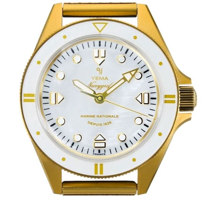 Montre Yema Navygraf Marine Nationale 400th Anniversary YMHF1592MN-BM