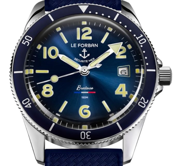 Montre Le Forban Brestoise Bleu