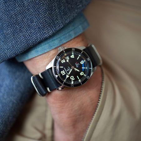 Montre Le Forban Brestoise Bleu