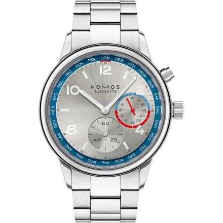 Montre Nomos Club Sport Neomatik Mondial Argent 791