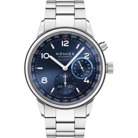 Montre Nomos Club Sport Neomatik Mondial Bleu 790