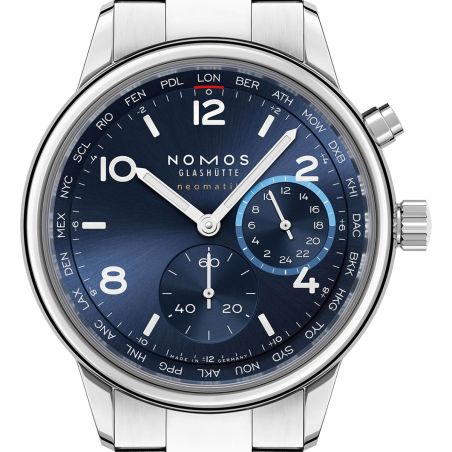 Montre Nomos Club Sport Neomatik Mondial Bleu 790