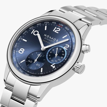 Montre Nomos Club Sport Neomatik Mondial Bleu 790