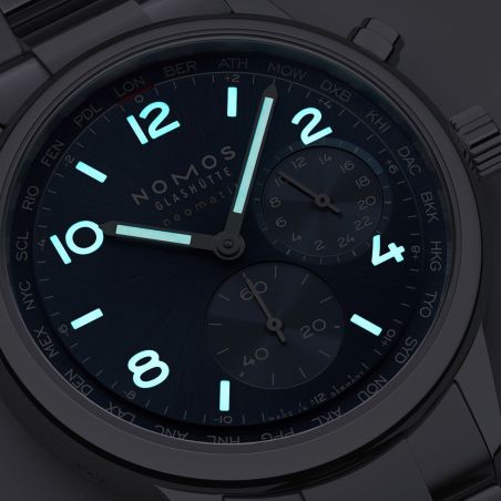 Montre Nomos Club Sport Neomatik Mondial Bleu 790