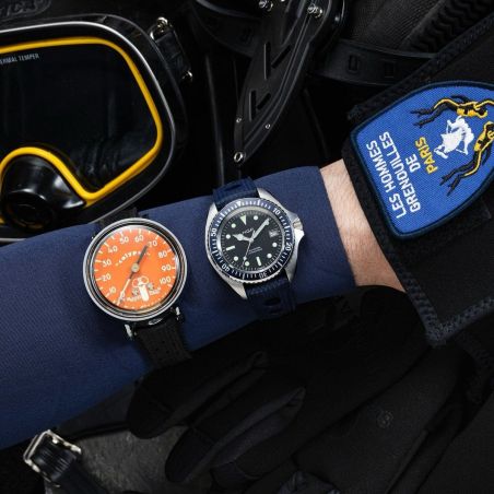 Montre HGP Diver 200M Bleue