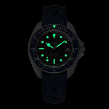 Montre HGP Diver 200M Bleue