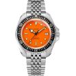 Montre HGP Diver 200M Orange