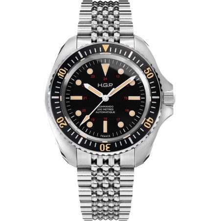 Montre HGP Diver 200M Commando Vintage