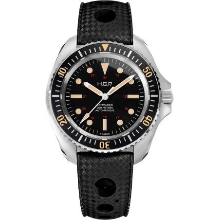 Montre HGP Diver 200M Commando Vintage