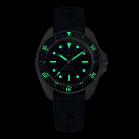 Montre HGP Diver 200M Commando Bleue