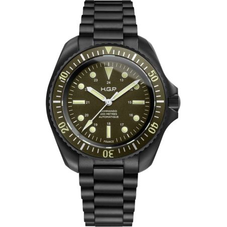 Montre HGP Diver 200M Commando PVD
