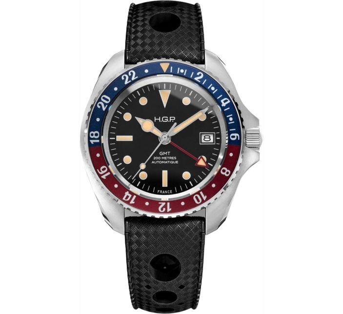 Montre HGP Diver GMT 200M Vintage