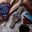 Montre HGP Diver GMT 200M Vintage