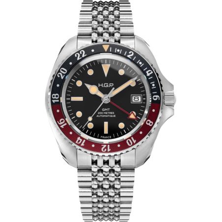 Montre HGP Diver GMT 200M Coke