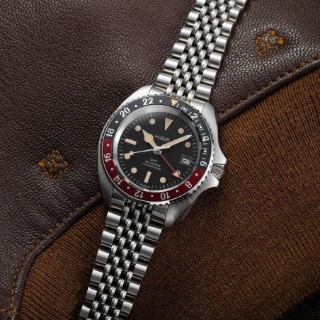 Montre HGP Diver GMT 200M Coke