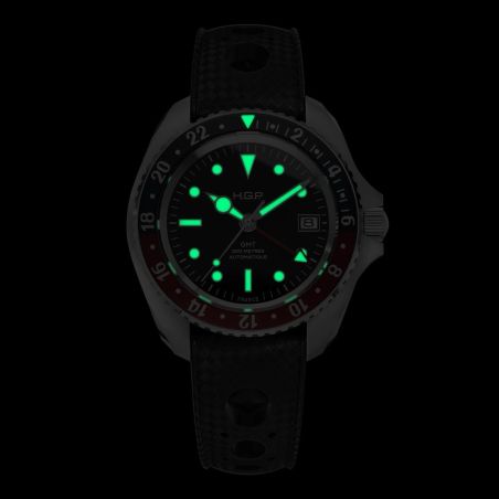 Montre HGP Diver GMT 200M Coke