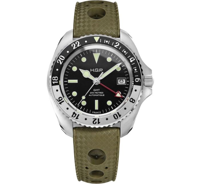 Montre HGP Diver GMT 200M