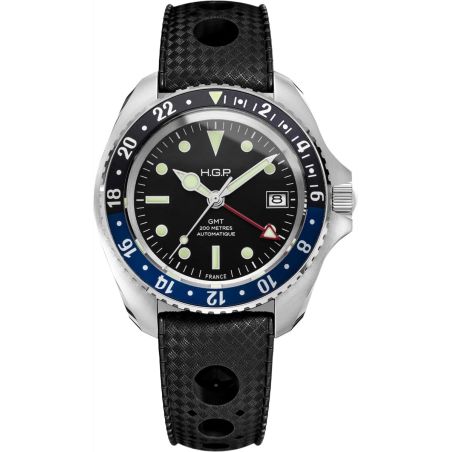 Montre HGP Diver GMT 200M Batman