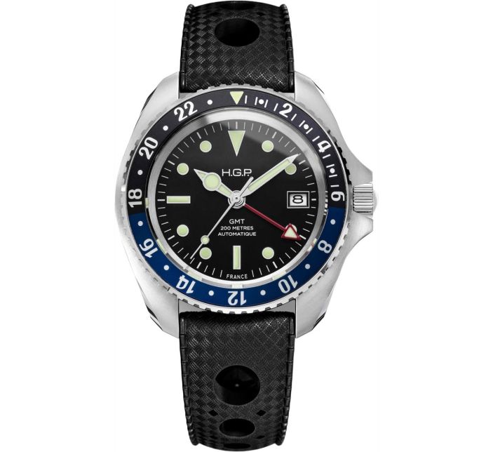 Montre HGP Diver GMT 200M Batman
