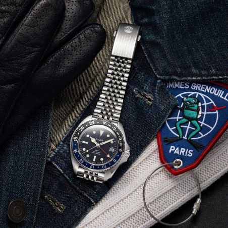 Montre HGP Diver GMT 200M Batman