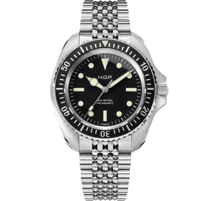 Montre HGP Diver 200M Mecaquartz