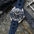 Montre HGP Diver 200M Mecaquartz Bleue