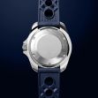 Montre HGP Diver 200M Mecaquartz Bleue