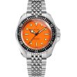 Montre HGP Diver 200M Mecaquartz Orange