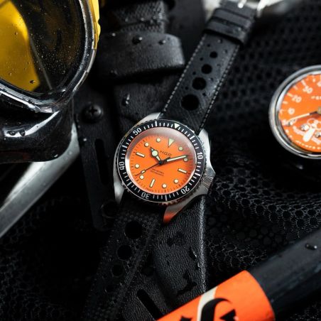 Montre HGP Diver 200M Mecaquartz Orange