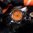 Montre HGP Diver 200M Mecaquartz Orange