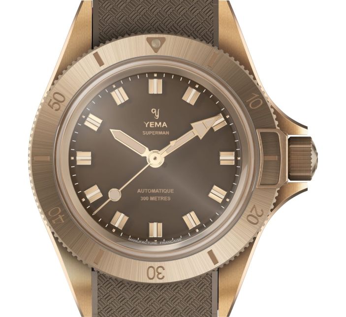 Montre Yema Superman Bronze CMM.10 Brown