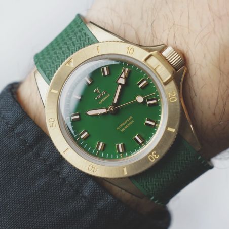 Montre Yema Superman Bronze CMM.10 Green