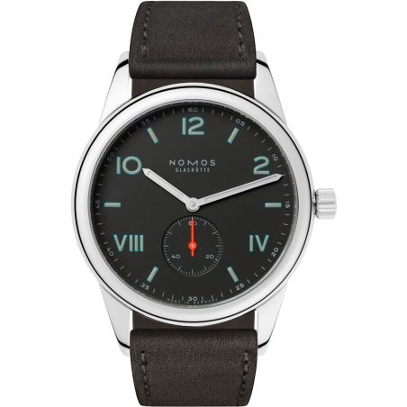 Montre Nomos Club Campus 38 Nuit Leather