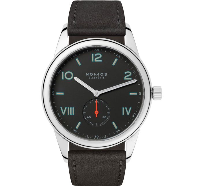 Montre Nomos Club Campus 38 Nuit Leather
