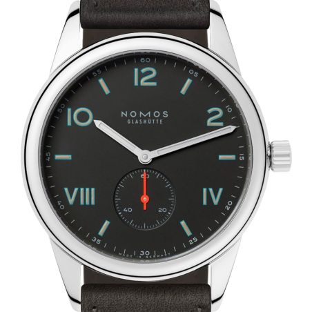 Montre Nomos Club Campus 38 Nuit Leather