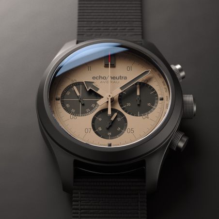 Montre Echo/Neutra Averau Ceramic Chronograph Sand