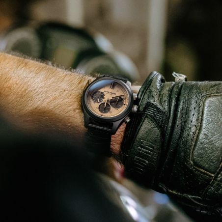 Montre Echo/Neutra Averau Ceramic Chronograph Sand