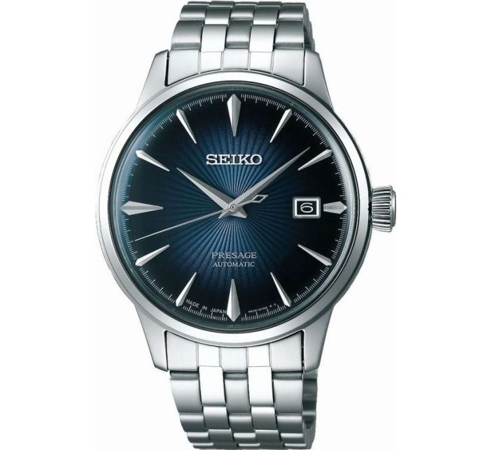 Montre Seiko Presage Cocktail Automatique « Blue Moon » SRPB41J1