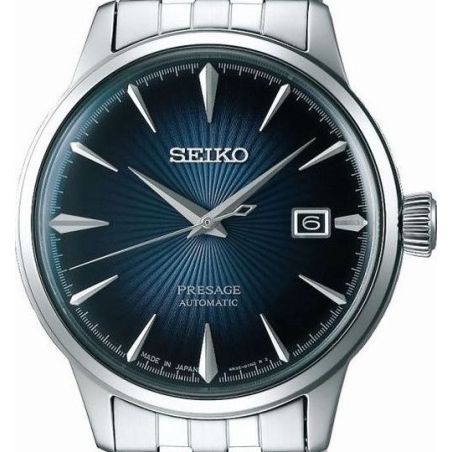 Montre Seiko Presage Cocktail Automatique « Blue Moon » SRPB41J1