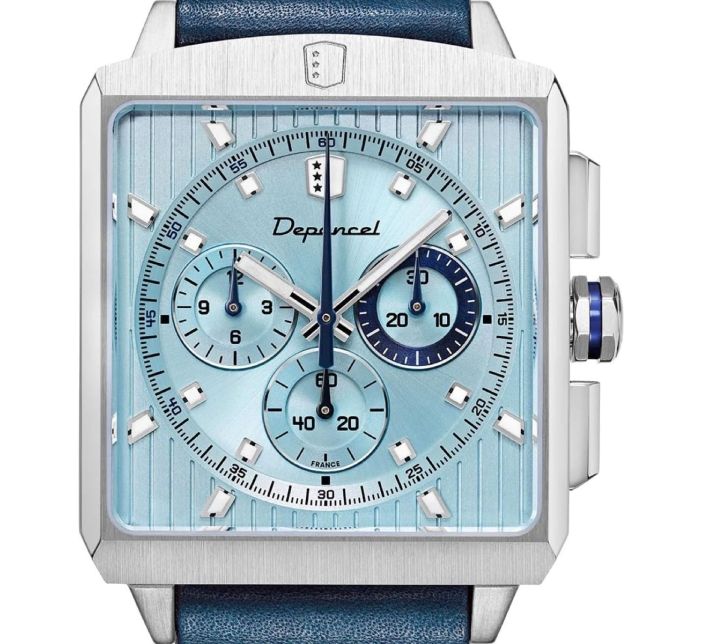 Montre Depancel Série R Chronograph Ice Blue Édition Limitée