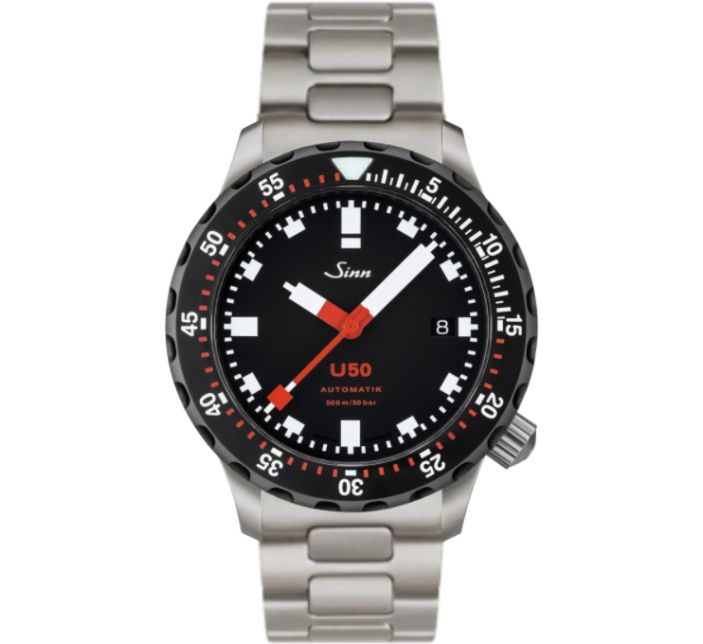 Montre Sinn Diving Watch U50 SDR Solid Strap