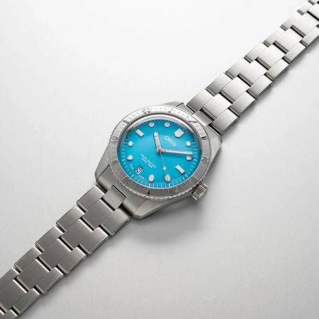 Montre Oris Divers Sixty-Five Cotton Candy Blue